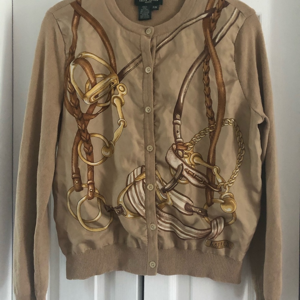 Lauren by Ralph Lauren silk/cashmere sweater